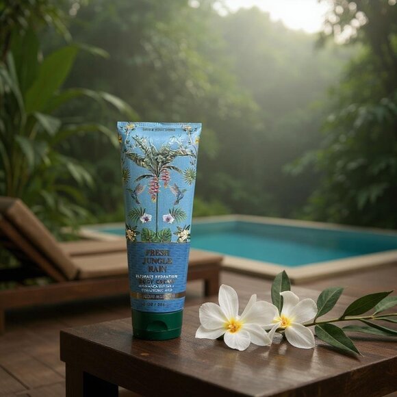 Fresh Jungle Rain body cream With Shea Butter from Bath & Body works - Picture 4 of 4